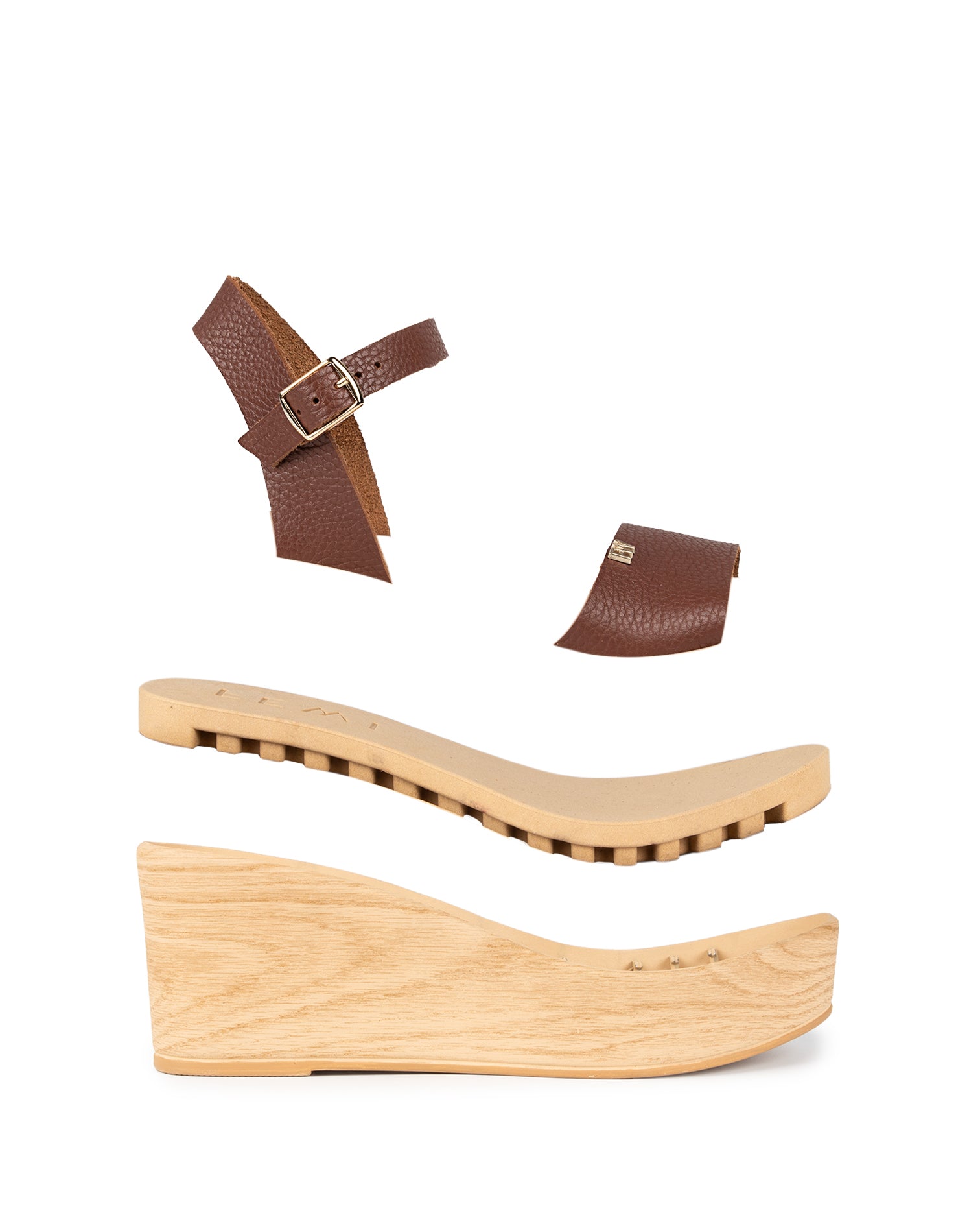 Litore Wedge Cut Leather