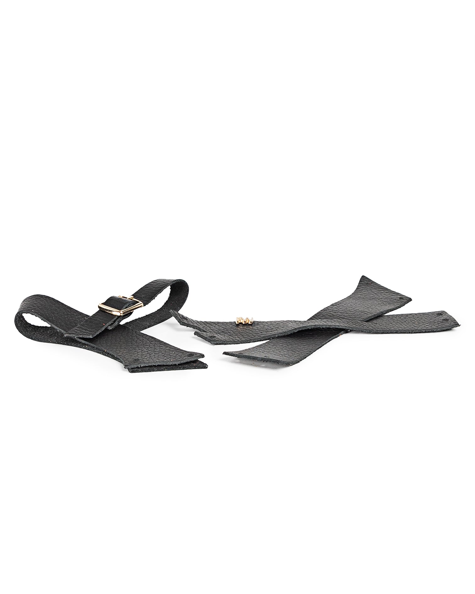 Corte Cuña Undina Piel Negro Negro / 35