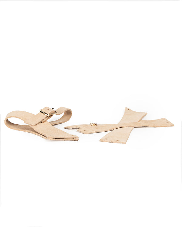Parte de Arriba Cuña Undina Serraje Beige