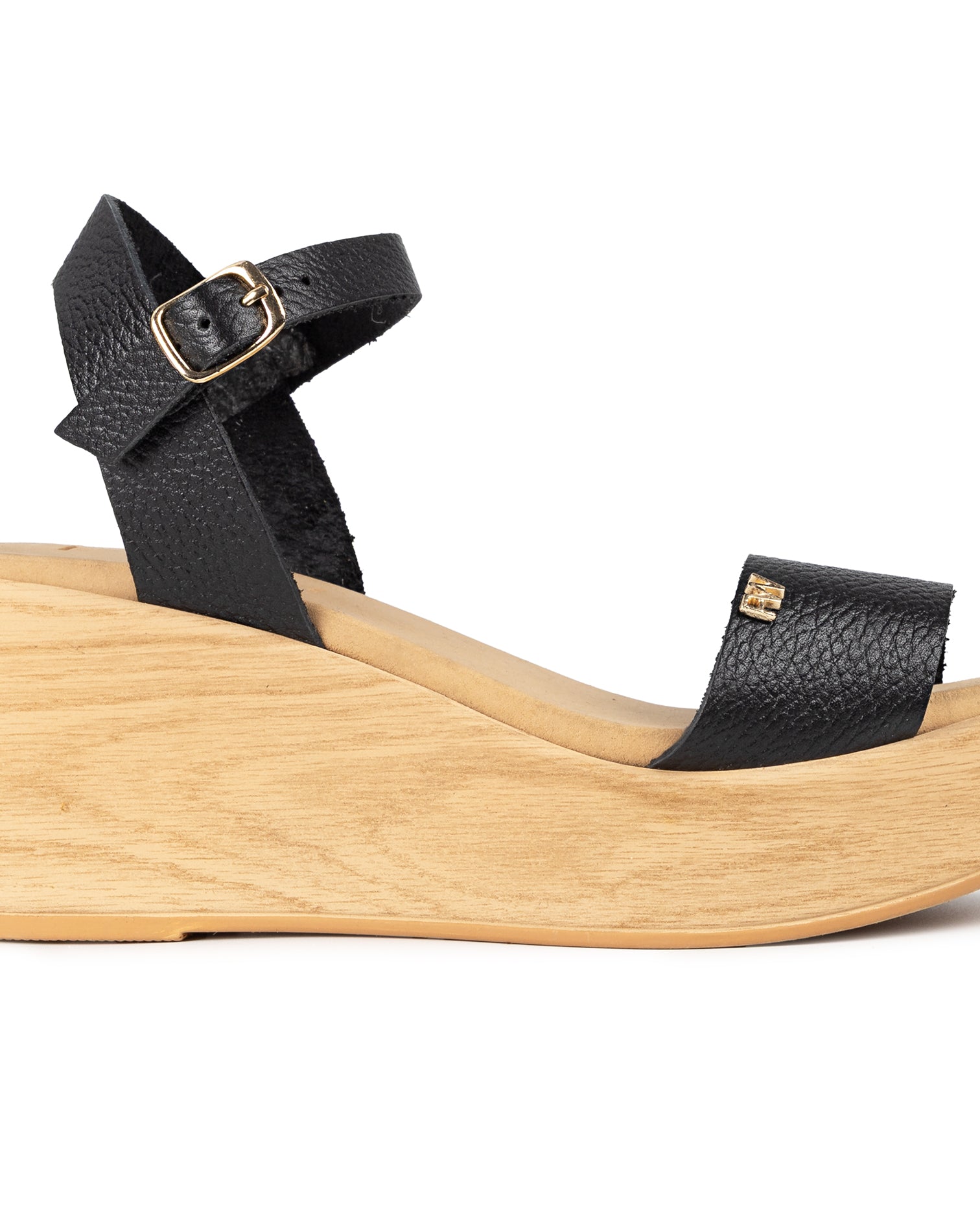 Upper Wedge Litore Leather Black