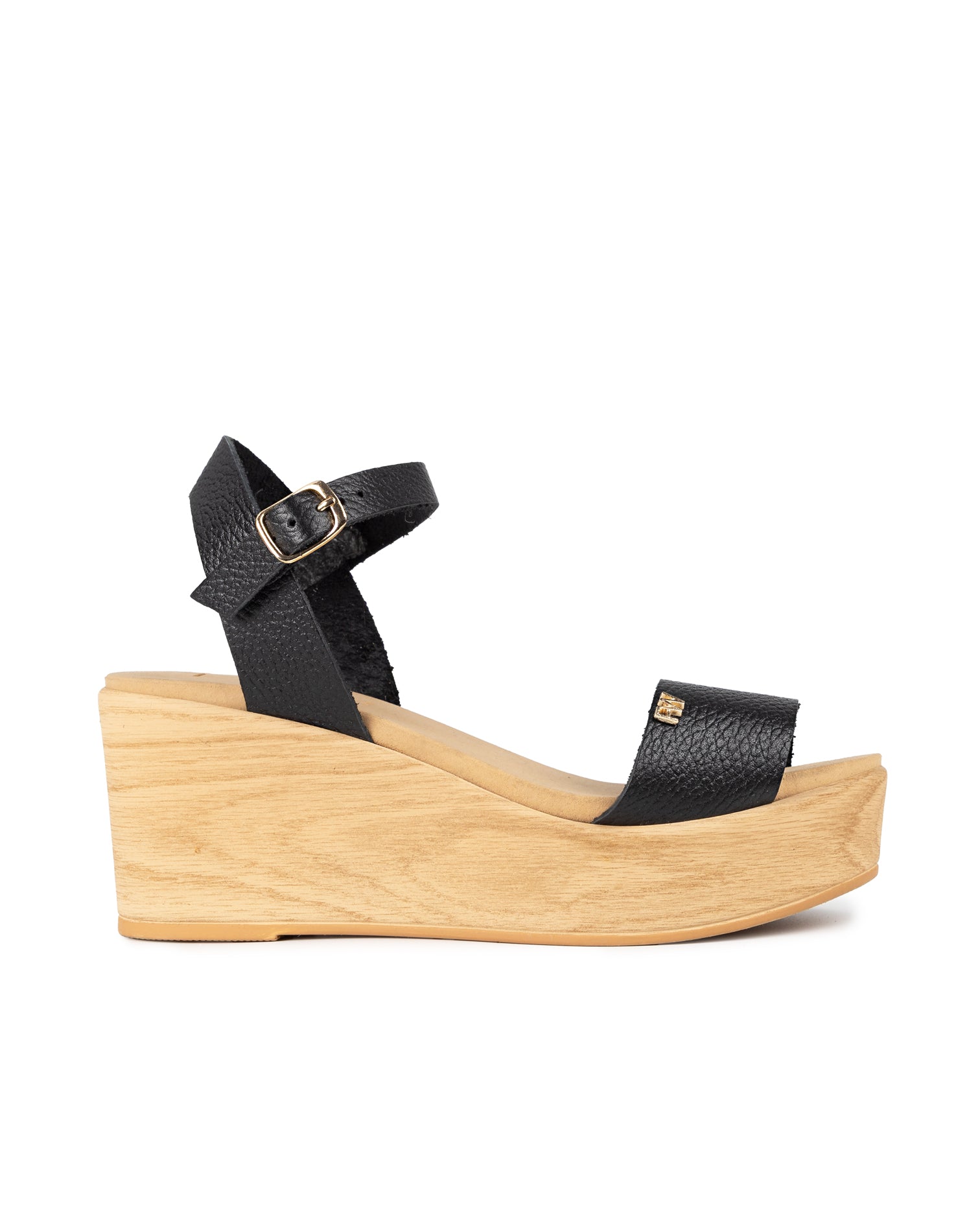 Upper Wedge Litore Leather Black