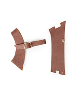 Litore Wedge Upper in Brown Leather / 35