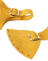 Corte Cuña Luna Serraje Amarillo Amarillo / 35
