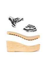 Luna Animal Zebra Zebra Wedge Upper / 35