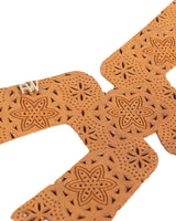 Corte Cuña Silvanus Grabado Cuero Cuero / 35